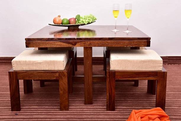 krishana art palace A Beautiful Sheesham Wood Coffee Table For Students- Pre-assembled Solid Wood Study Table
