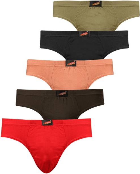Pack of 5 Modern Virgin Cotton V-Cut Comfort Men Brief