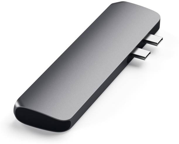 blue seed BBD-7-in-2 USB C Adapter, 4K HDMI Port, USB C and USB A 3.0 Data Ports, SD and microSD Card Reader HDMI