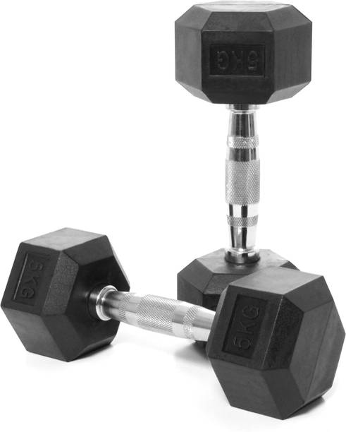 LCARNO HEXA-Dumbell Fixed Weight Dumbbell