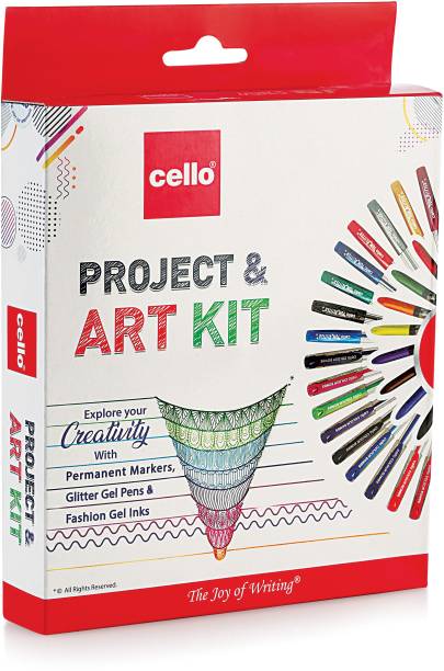 cello Project and Art Kit Stationery Set