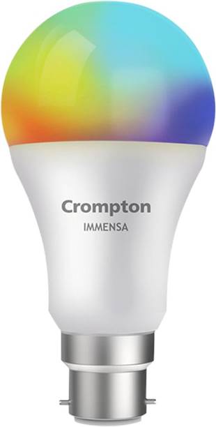 Crompton Immensa Smart Base B22 9 W Wi-Fi Enabled LED Smart Bulb