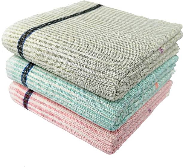 Mk weaves Cotton 250 GSM Bath, Hair, Hand, Face, Sport Gamcha