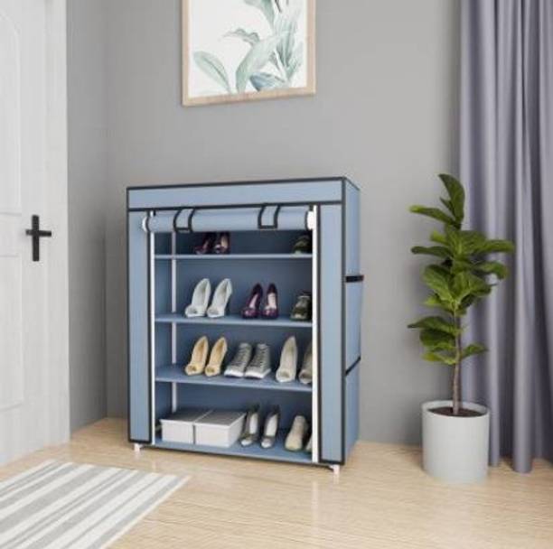 Home Reserve Carbon Steel Collapsible Wardrobe