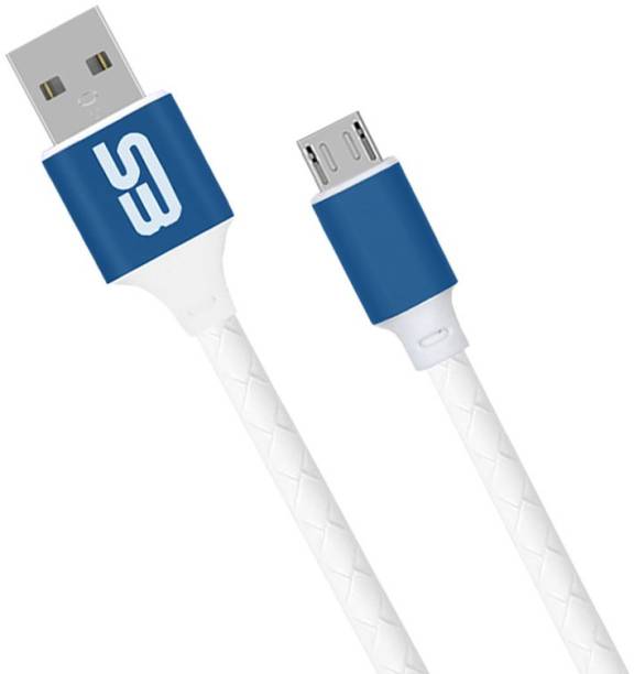 shopbucket Micro USB Cable 2 A 1 m Data Cable | Fast Charge & Transfer | Micro USB | Tangle Free | Durable QC 3.0, 1 Meter (Blue) Compatible with OPPO A1K, OPPO A71, OPPO A12e, OPPO Joy, OPPO A37, OPPO F11 Pro, OPPO A12, OPPO A5, OPPO A57.