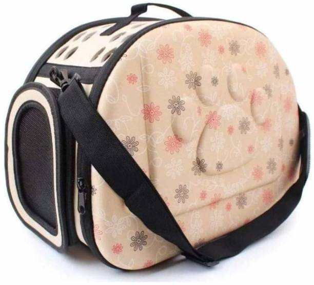 PetFur Beige Backpack Pet Carrier