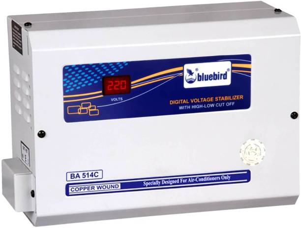 Bluebird BA 514 C 5 KVA Digital Voltage Stabilizer With HLC ( 140-280 V) For 2 Ton AC