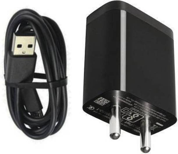 Majron 2.4 A Wall Charger for Mobile with Detachable Cable