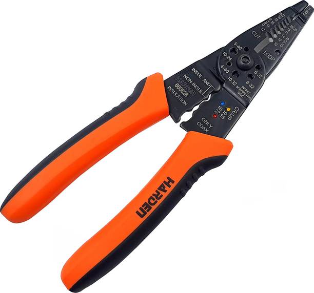 Harden 8" Multi Functional Wire Stripper and Cutter 660628 Wire Cutter