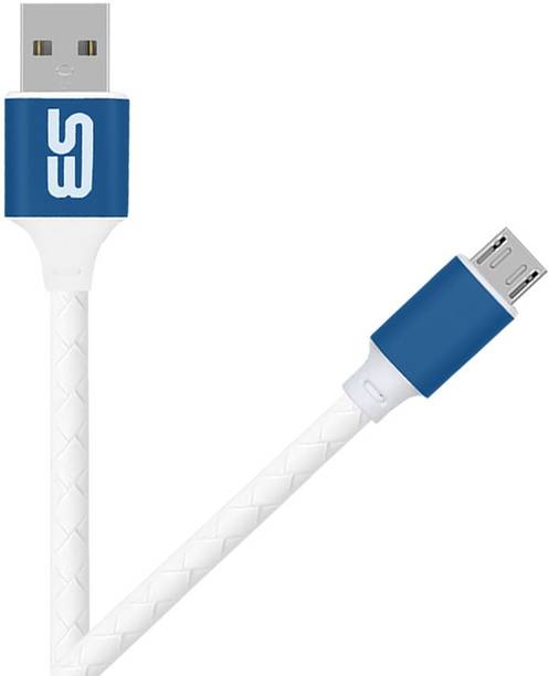 shopbucket Micro USB Cable 2 A 1 m Micro USB Cable PVC Braided 2.4 Fast Charging Cord (1 Meter, Blue) compatibility with Infinix Note 8, Infinix Hot S3X, Infinix Note 5 Stylus, Infinix Hot 7, Infinix Smart 5, Infinix Smart 3 Plus, Infinix Hot 10, Infinix Note 7 Lite, Infinix Hot 9 Pro.
