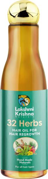 Lakshmi krishna naturals 32 Herbs Hair Oil For Hair Regrowth Hair Oil