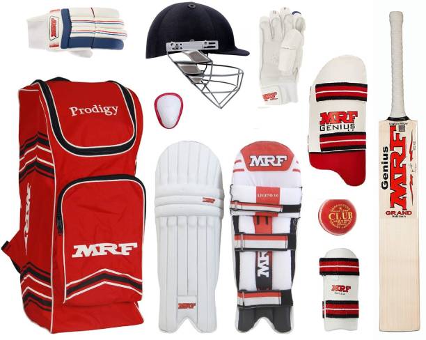 HF MRF GRAND Edition VK - 18 Full Size ( Ideal For 15-21 Years ) Complete Cricket Kit
