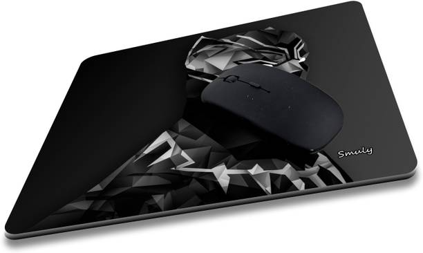 qivee Smuly Printed Designer Anti Skid, Thick Non-Slip Rubber Base Mouse Pad Compatible with Computer, Laptops, PC, Home & Office Mousepad HD Quality Non Slip Base Mousepad