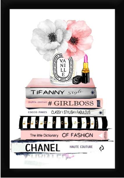 Braj Art Gallery Fashion Poster Coco Chanel Books Photo...