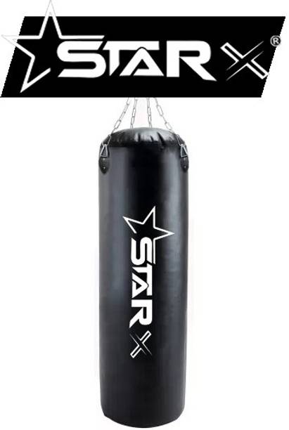 STARX SRF UnFilled Punching Sack with Rust Proof Stainless Steel Chain Hanging Bag (3FT) लटकाने वाला बैग