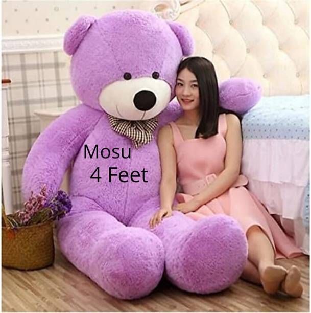 MOSU FEEL SOFT TOYS Soft toy, Teddy bear 4 feet for girls, Soft toys for kids, Birthday gift for girls,Wife,Girlfriend,Husband, Gift items toy  - 92 cm