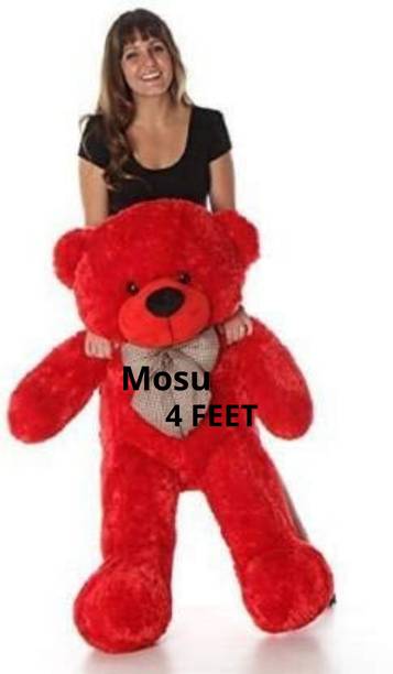 MOSU FEEL SOFT TOYS Soft toy, Teddy bear 4 feet for girls, Soft toys for kids, Birthday gift for girls,Wife,Girlfriend,Husband, Gift items toy  - 92 cm