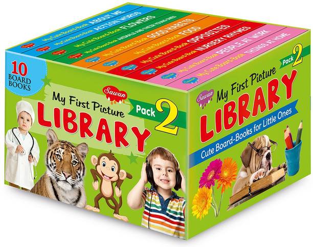 My First Picture Library Box By Sawan Books