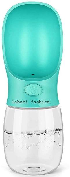 Gabani fashion Dog water bowl and bottle Round Plastic Pet Bowl & Bottle