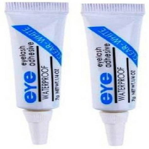 evohome Waterproof Dark Tone Blends Clear Tone False Eyelashes Makeup Adhesive Eye Lash Glue False Eyelashes Makeup Adhesive Eye Lash Glue (2 Set)