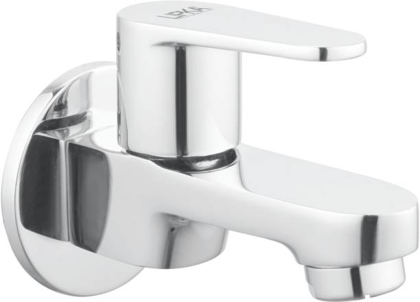 Lipka Virgo Bib Cock Brass Faucet with Chrome Finish|Tap with Flange for Washing Tap Bib Tap Faucet