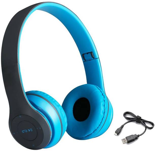Treadmill p-47Wireless Headphones HD Stereo in Ear Earbuds Sweatproof Bluetooth