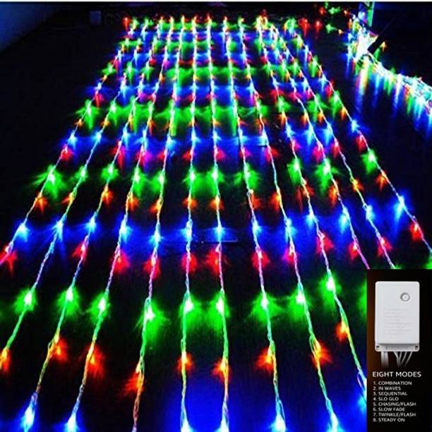 Home Delight 280 LEDs 3.05 m Multicolor Flickering String Rice Lights