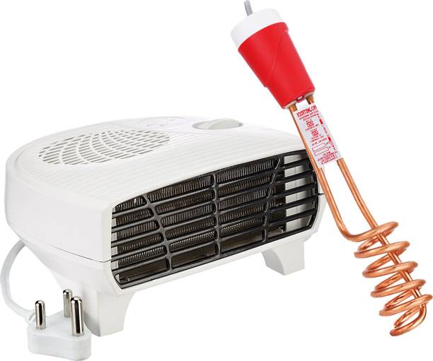 Moonstruck HOTEST 2000 WATT ROOM HEATER AND IMMERSION ROD PURE COPPER MOONSTRUCK HEATER COMBO Fan Room Heater