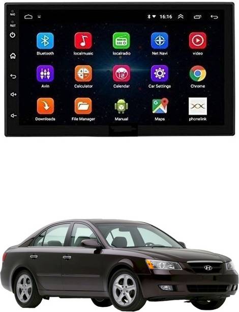 AYW Android Double Din Screen 7 inch Car Media Player with Touch Screen, Mirror Link, Bluetooth, Media Player For Old Sonata Car Stereo