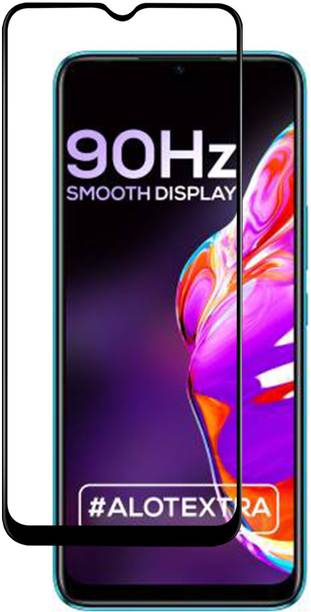 VAlight Edge To Edge Tempered Glass for Infinix Hot 10S, InfinixHot 9 Play, Infinix Hot 10 Play, Infinix hot 10T