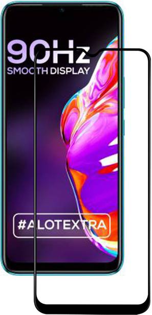 VAlight Edge To Edge Tempered Glass for Infinix Hot 10S, InfinixHot 9 Play, Infinix Hot 10 Play, Infinix hot 10T