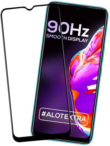 VAlight Edge To Edge Tempered Glass for Infinix Hot 10S, InfinixHot 9 Play, Infinix Hot 10 Play, Infinix hot 10T
