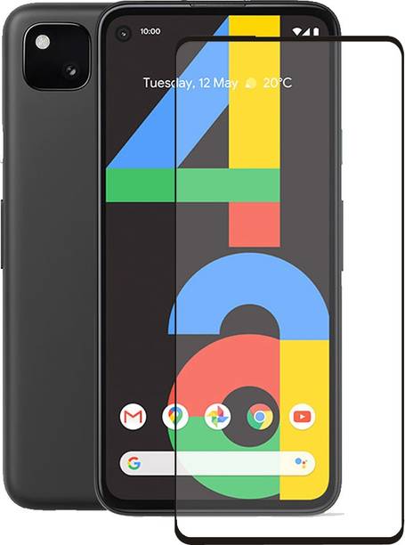 lazzymoby Edge To Edge Tempered Glass for Google Pixel 4a