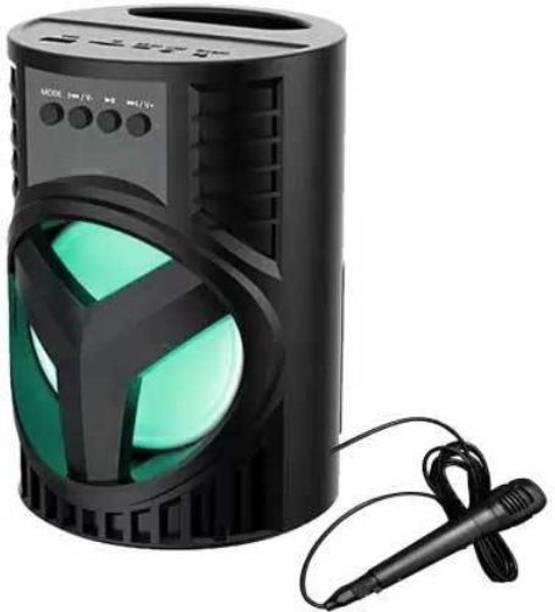 GUGGU LGO_654N_LZ 4103||WS-03|| Karaoke Speaker With Mic Super Bass Bluetooth Wireless Portable compatiable With all smart phones || Karaoke Bluetooth speaker with SD card and USB slot Wireless Bluetooth Multimedia Speaker || Wireless Speaker Ultra Loud Stereo sound || Bluetooth Speaker for Desktop PC|| Bluetooth Speaker Home Audio|| Perfect for home DJ audio player and DJ for outdoor activities || FM , Aux, TF, Speaker Phone / Wireless Speaker Compatible with all your devices. 15 W Bluetooth Tower Speaker