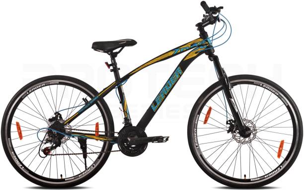 LEADER 700C [21-Speed] Hybrid City cycle with Dual Disc Brake and Front Suspension 700C T Hybrid Cycle/City Bike