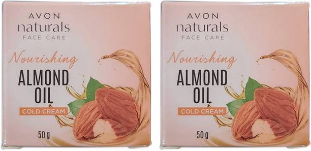 AVON Naturals Nourishing Almond Oil Cold Cream (set of 2 of 50g each)