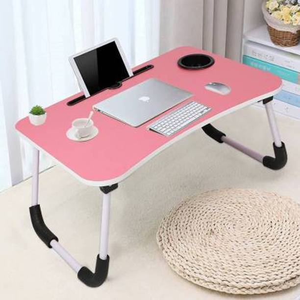 KB Retailer Foldable and Portable Laptop Table Wood Portable Laptop Table