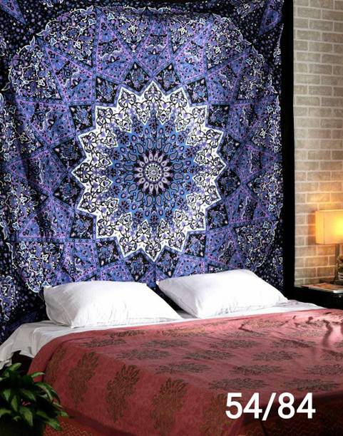 THE ART BOX Poster Wall Décor Art Tapestry Small 40x40 Cotton Purple Lord Buddha Tapestries THE ART BOX Poster Wall Décor Art Tapestry Small 40x40 Cotton Purple Lord Buddha Tapestries