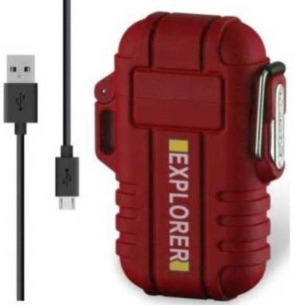 GUGGU ZMS_471W_Explorer Cigarette Lighter ||Perfect Gifting For Cigarette Lovers Waterproof Rechargeable Electric Lighter||Electronic ||Eco Friendly ||Unique USB||Cigarette Lighter|| Pocket Friendly|| Size Compact|| ZMS_471W_Explorer Cigarette Lighter ||Perfect Gifting For Cigarette Lovers Waterproof Rechargeable Electric Lighter||Electronic ||Eco Friendly ||Unique USB||Cigarette Lighter|| Pocket Friendly|| Size Compact|| Cigarette Lighter