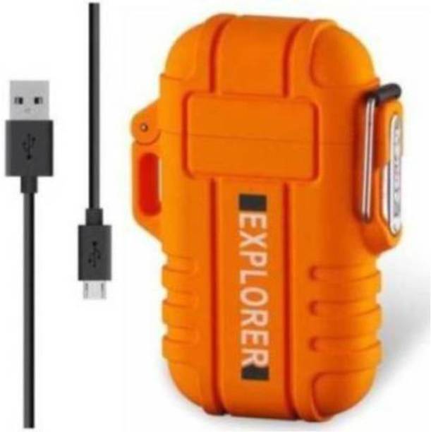Clairbell COO_540D_Explorer Cigarette Lighter ||Perfect Gifting For Cigarette Lovers Waterproof Rechargeable Electric Lighter||Electronic ||Eco Friendly ||Unique USB||Cigarette Lighter|| Pocket Friendly|| Size Compact|| COO_540D_Explorer Cigarette Lighter ||Perfect Gifting For Cigarette Lovers Waterproof Rechargeable Electric Lighter||Electronic ||Eco Friendly ||Unique USB||Cigarette Lighter|| Pocket Friendly|| Size Compact|| Cigarette Lighter