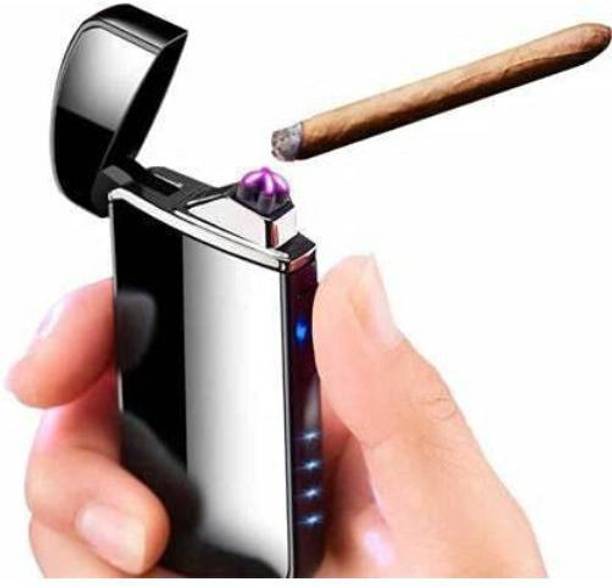 GUGGU RDS_423G_Arc Cigarette Lighter ||Perfect Gifting For Cigarette Lovers Waterproof Rechargeable Electric Lighter||Battery Indication Touch Screen Sensor Lighter||Eco Friendly ||Unique USB||Cigarette Lighter|| Pocket Friendly|| Size Compact|| RDS_423G_Arc Cigarette Lighter ||Perfect Gifting For Cigarette Lovers Waterproof Rechargeable Electric Lighter||Battery Indication Touch Screen Sensor Lighter||Eco Friendly ||Unique USB||Cigarette Lighter|| Pocket Friendly|| Size Compact|| Cigarette Lighter