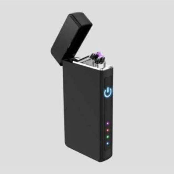 SYARA FFE_462T_Arc Cigarette Lighter ||Perfect Gifting For Cigarette Lovers Waterproof Rechargeable Electric Lighter||Battery Indication Touch Screen Sensor Lighter||Eco Friendly ||Unique USB||Cigarette Lighter|| Pocket Friendly|| Size Compact|| FFE_462T_Arc Cigarette Lighter ||Perfect Gifting For Cigarette Lovers Waterproof Rechargeable Electric Lighter||Battery Indication Touch Screen Sensor Lighter||Eco Friendly ||Unique USB||Cigarette Lighter|| Pocket Friendly|| Size Compact|| Cigarette Lighter