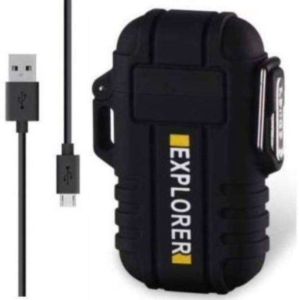 ROAR ERL_531A_Explorer Cigarette Lighter ||Perfect Gifting For Cigarette Lovers Waterproof Rechargeable Electric Lighter||Electronic ||Eco Friendly ||Unique USB||Cigarette Lighter|| Pocket Friendly|| Size Compact|| ERL_531A_Explorer Cigarette Lighter ||Perfect Gifting For Cigarette Lovers Waterproof Rechargeable Electric Lighter||Electronic ||Eco Friendly ||Unique USB||Cigarette Lighter|| Pocket Friendly|| Size Compact|| Cigarette Lighter