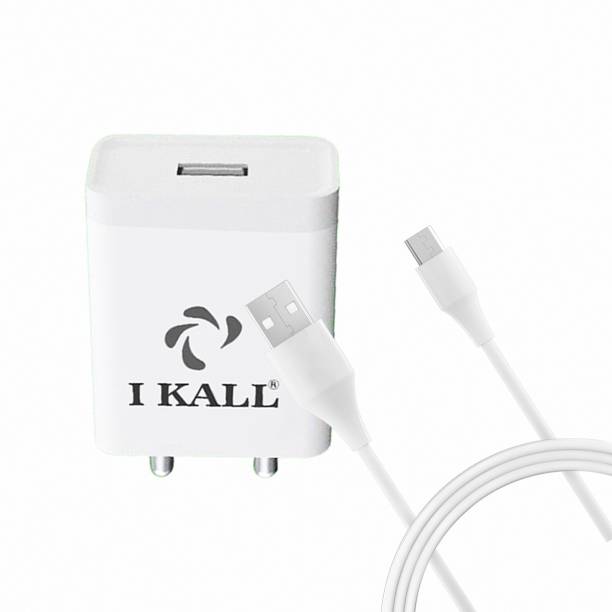 IKALL IKCH-1200 With Micro cable 12 W 2.4 A Mobile Charger with Detachable Cable