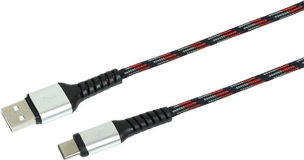 SANNO WORLD Micro USB Cable 2 A 1 m Double Braided Nylon Micro USB Charging Cable for Android Phones (3 Feet, Dark Grey)