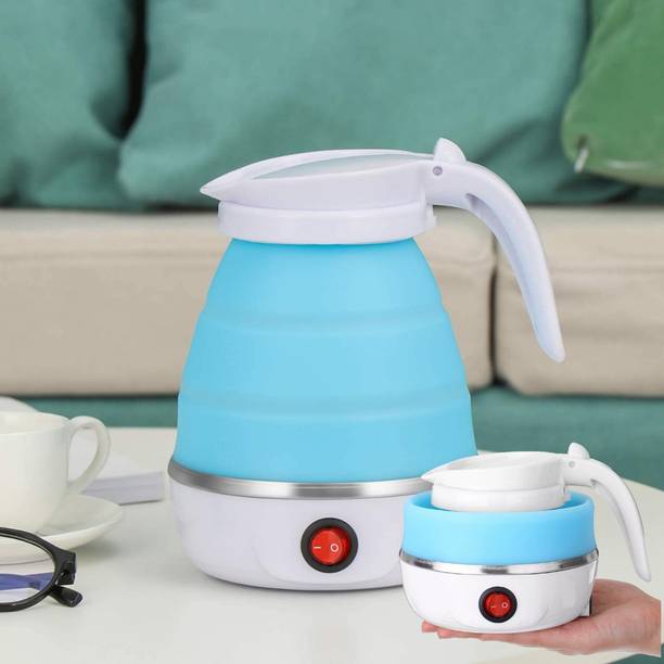 NIMYANK Lightweight Kettle Portable Silica Gel Kettle(Multicolor) Beverage Maker