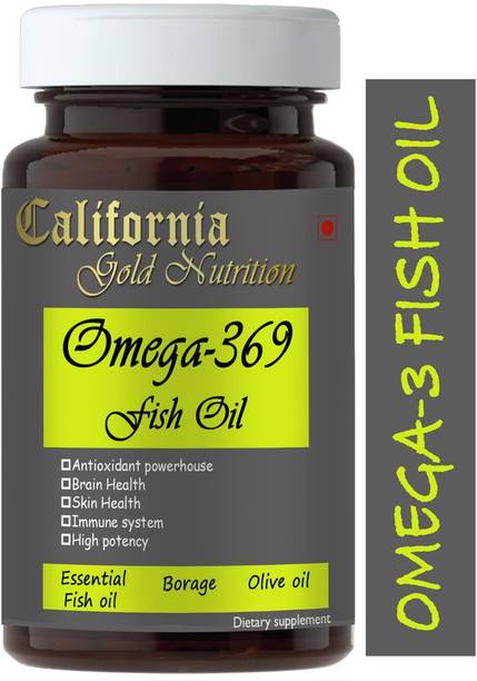 California Gold Nutrition Fish Oil Capsules for Men & Women with Omega 3 salmon fish oil Pro