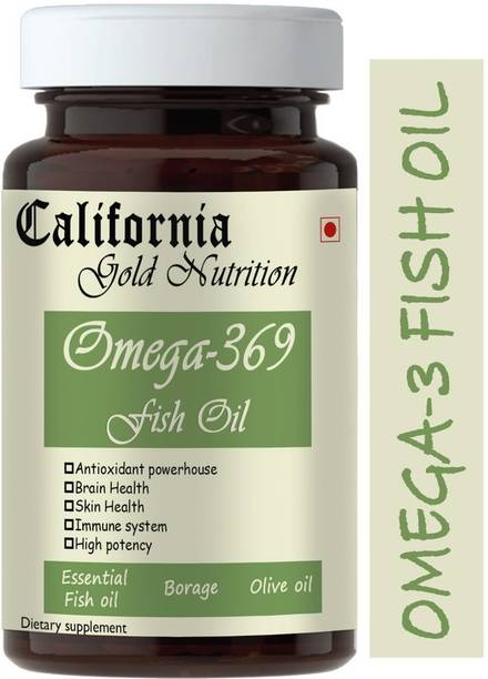 California Gold Nutrition Omega 3 Fish Oil Capsules for men and women (TRIPLE STRENGTH FISH OIL) Advanced