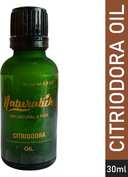 Naturalich Citriodora Oil 30 ml, Pure & Natural Citriodora Oil 30 ml, Citriodora Oil 30 ml in Glass Bottle, Scfe Co2 Citriodora Oil 30 ml