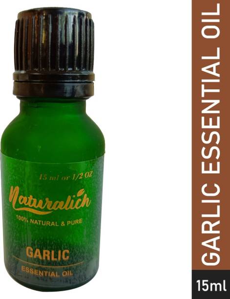 Naturalich Pure Garlic Essential Oil 15 ml, 100 % Pure, & Natural Garlic Essential Oil (15 ml), Buy Now Garlic Essential Oil (15 ml)